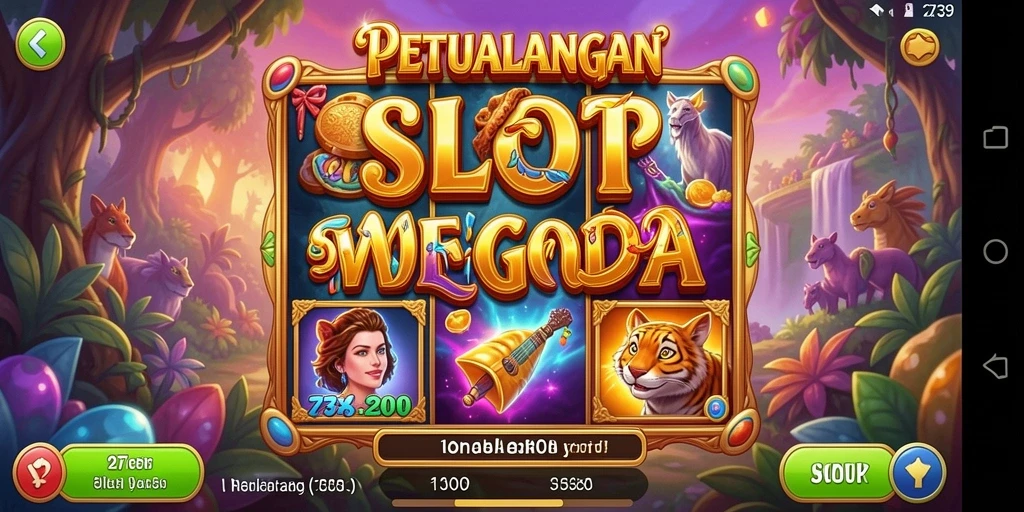 Screenshot menampilkan gameplay Slot yang seru dan menarik.