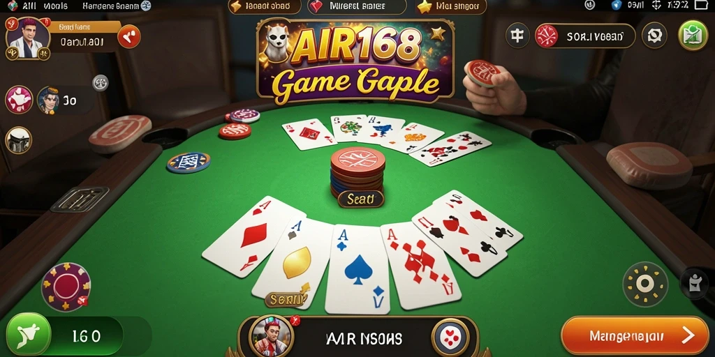 Tampilan gameplay seru dari AIR168 yang menyenangkan.