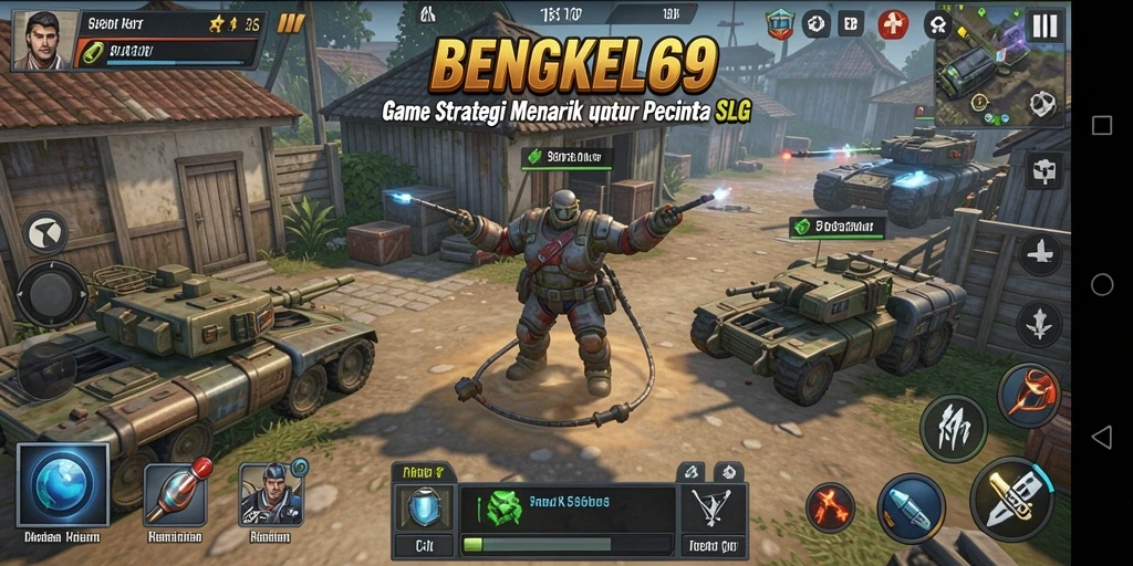 Tampilan menarik dari gameplay BENGKEL69 yang penuh strategi.