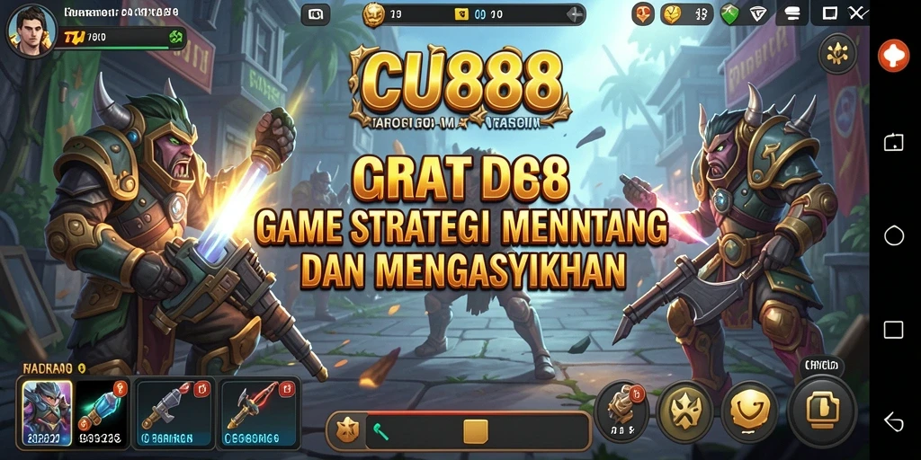 Tampilan menakjubkan dari gameplay strategis CU888 yang penuh tantangan.