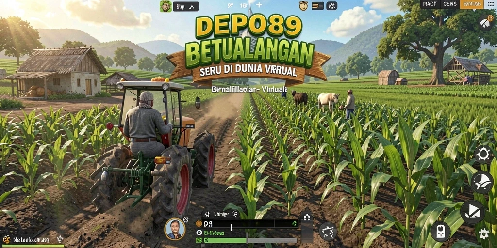 Menampilkan gameplay bertani yang seru dan beragam tanaman.