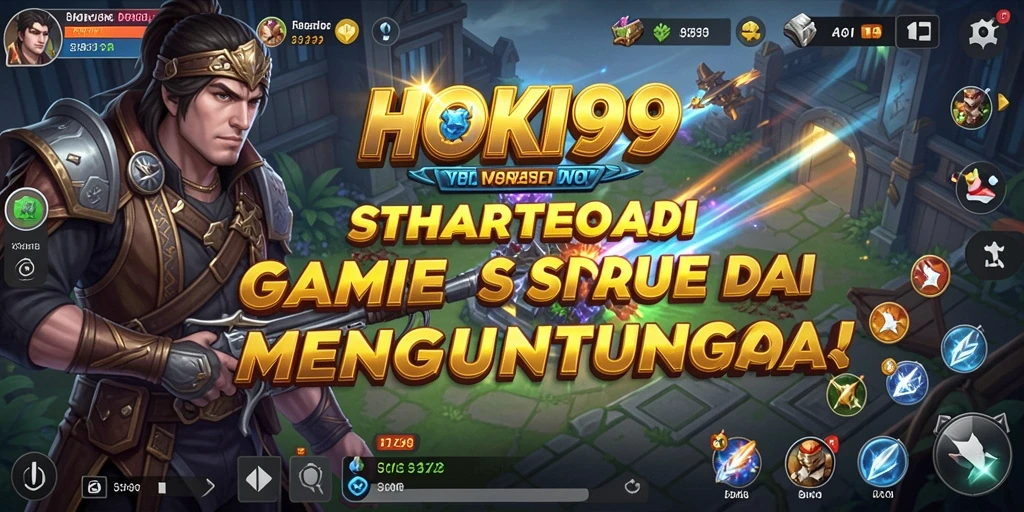 Screenshot gameplay HOKI99 menampilkan aksi strategi seru.