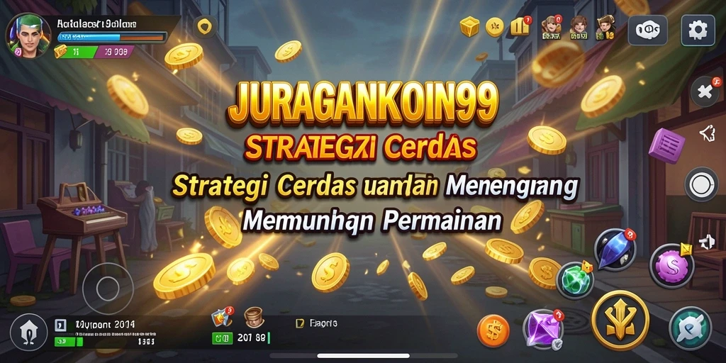 Tampilan gameplay JURAGANKOIN99 yang menegangkan dan strategis.