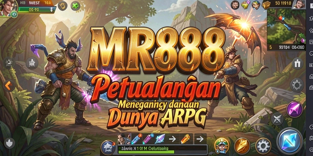 Tampilan menakjubkan dari gameplay ARPG di MR888.