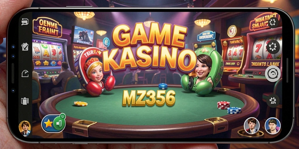 Tampilan menarik dari gameplay kasino MZ356 yang mendebarkan.