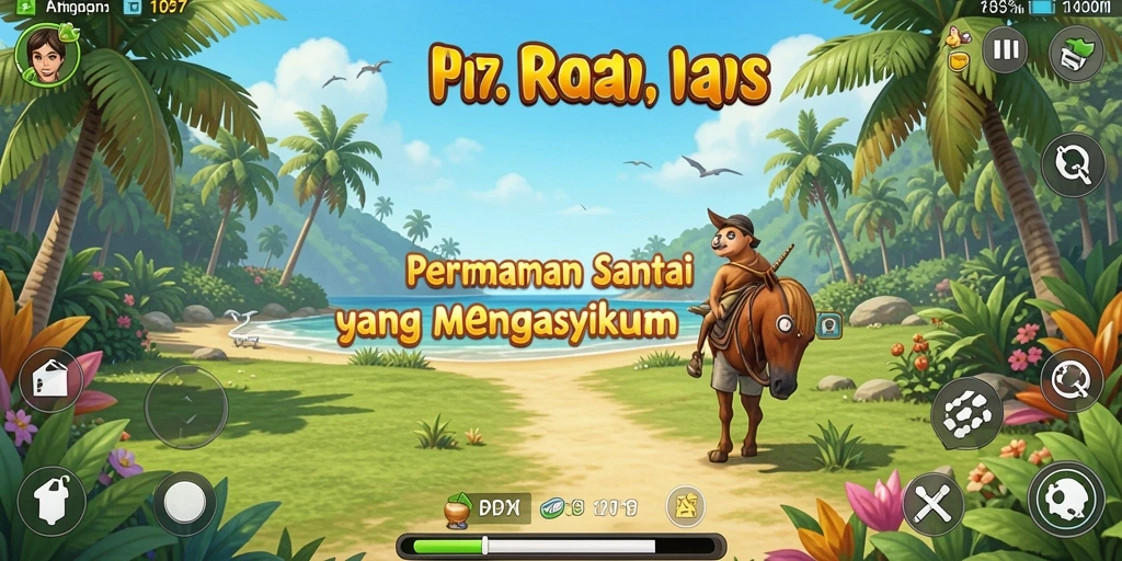Tampilan seru dari gameplay PP7 yang penuh tantangan.