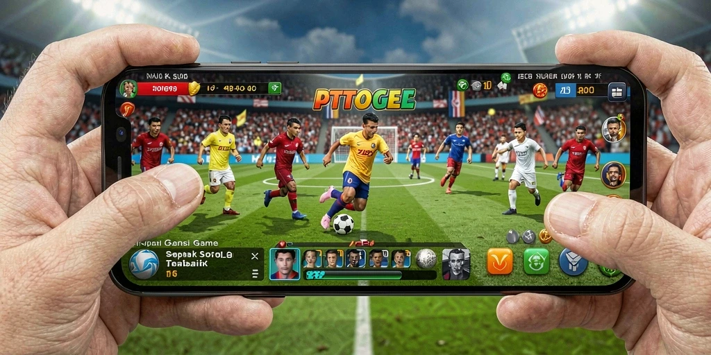 Tampilan permainan PTTOGEL dengan pengalaman sepak bola yang seru.