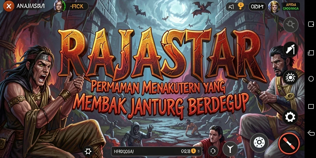 Tampilkan aksi menegangkan dari gameplay RAJASTAR yang memicu adrenalin.